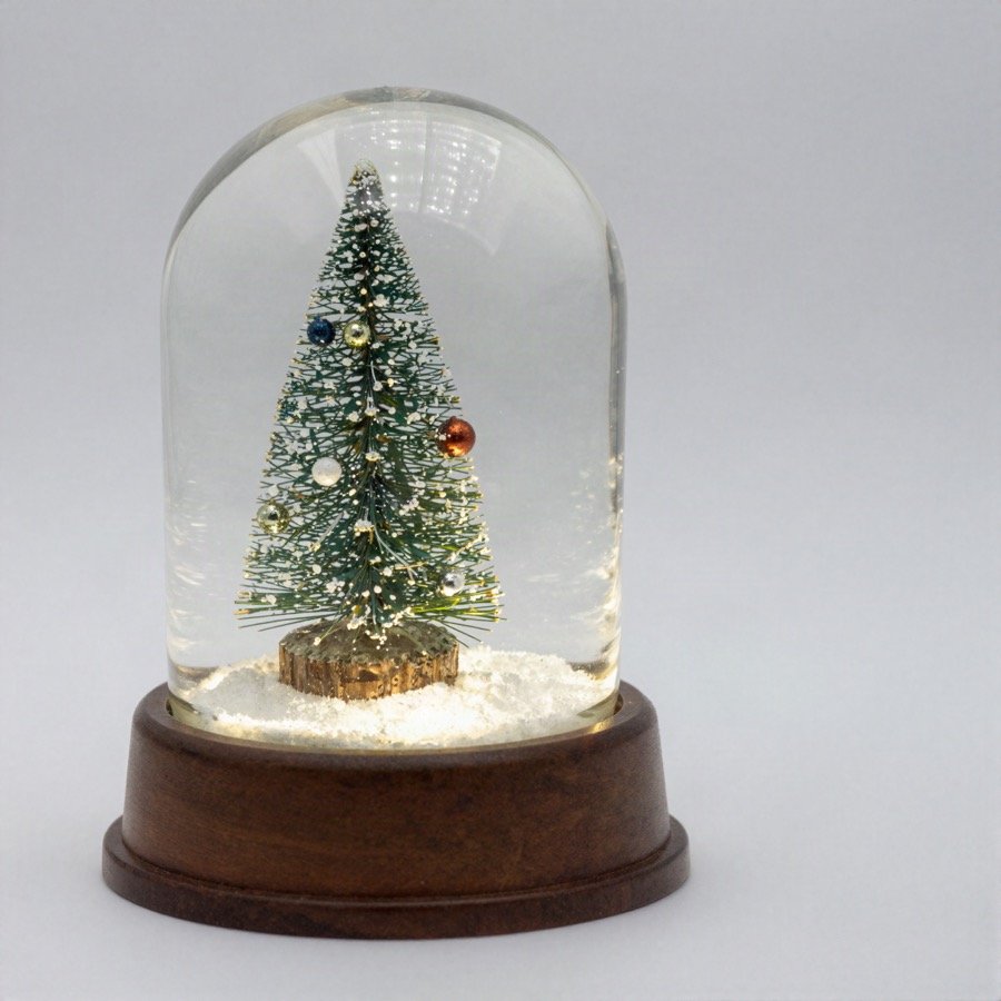 Christmas Tree Snow Globe
