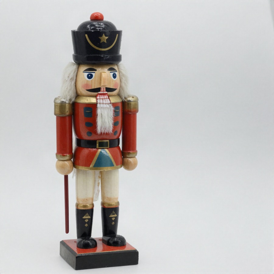 Wooden Nutcracker Soldier Figurine