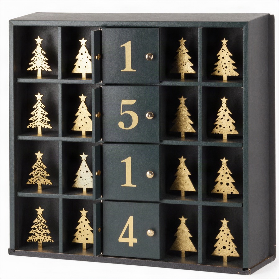 Christmas Advent Calendar Box