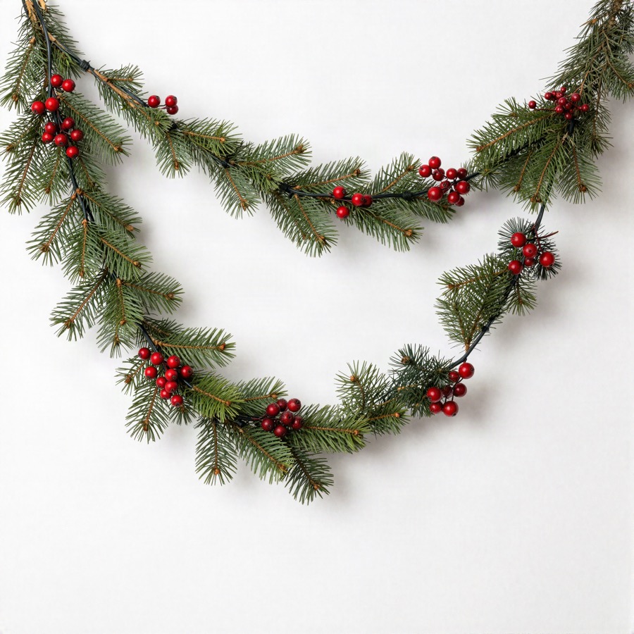 Pine & Berry Garland
