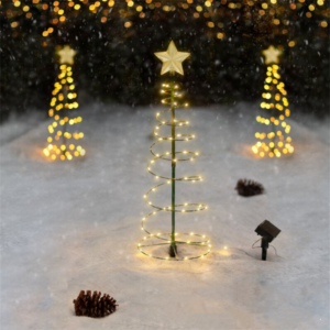 Solar LED Christmas Tree Lamp